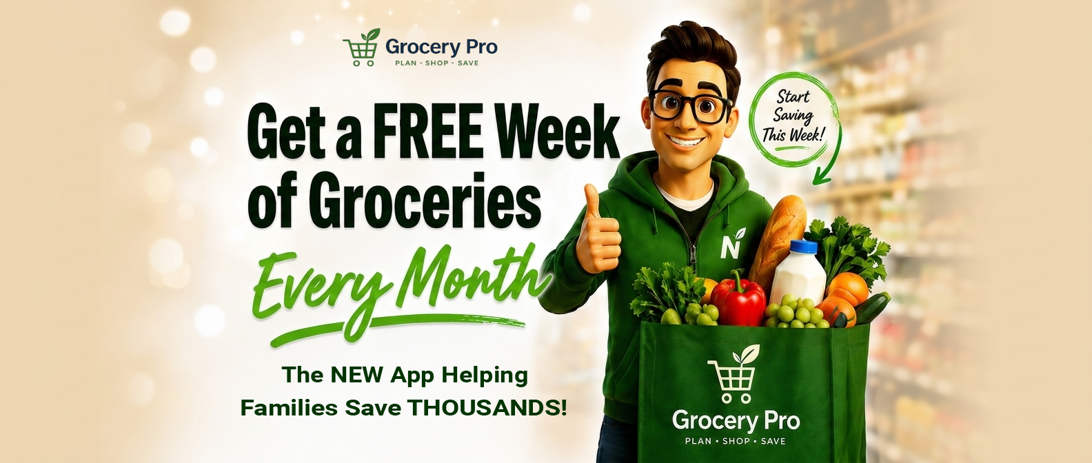 Get a FREE Week of Groceries Every Month — Nexus Grocery Pro