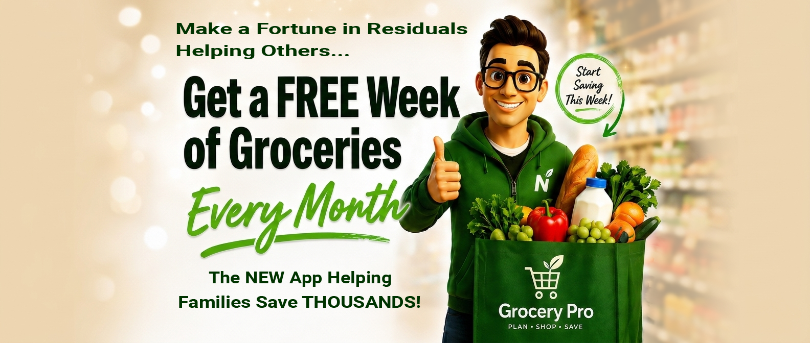 Get a FREE Week of Groceries Every Month — Nexus Grocery Pro